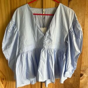 TRF Light Blue Blouse